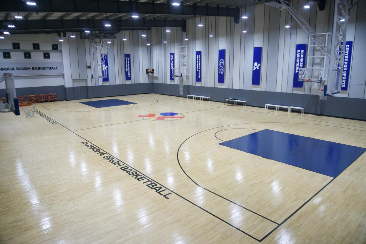 FIBA basketball court Bangalore at Centre for Sports Excellence